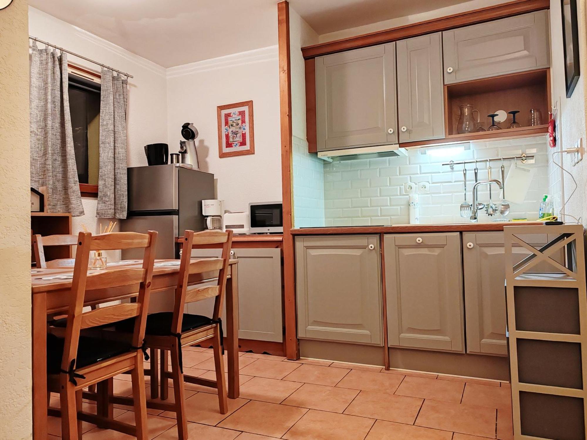 Joli Appart 4 Personnes Au Pied Des Pistes Balcon Orcieres Exterior photo
