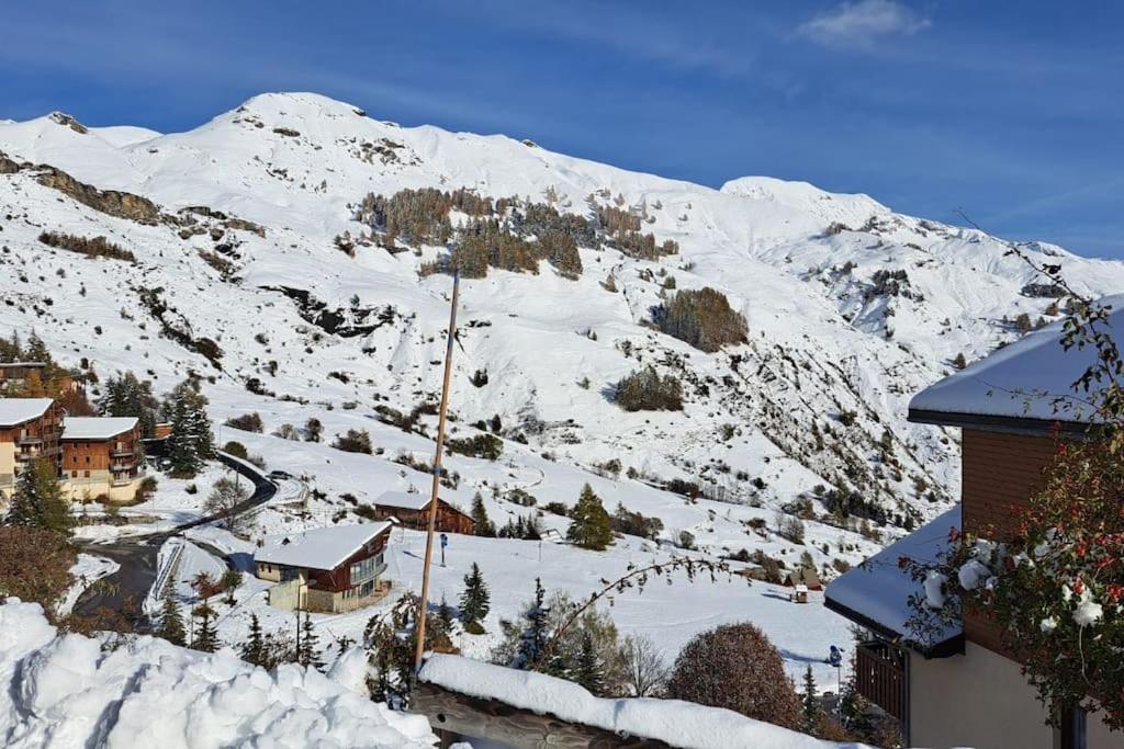 Joli Appart 4 Personnes Au Pied Des Pistes Balcon Orcieres Exterior photo