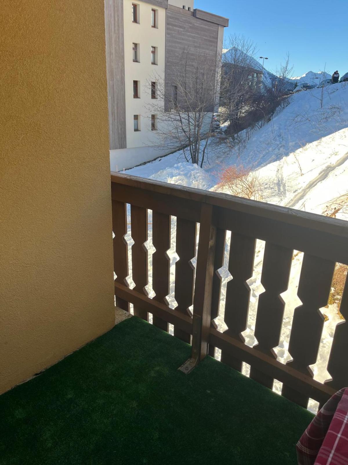 Joli Appart 4 Personnes Au Pied Des Pistes Balcon Orcieres Exterior photo